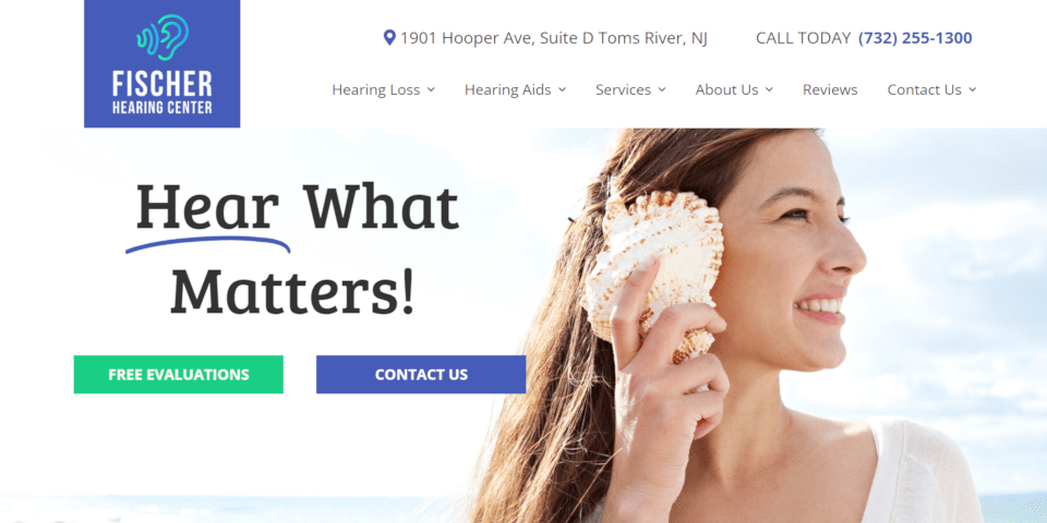 Fischer Hearing Center Homepage